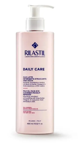 RILASTIL DAILY CARE OLIO LATTE DETERGENTE STRUCCANTE VISO OCCHI 400ML